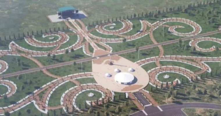 "Стереотиптерден арылу керек": ШҚО-да аудан әкімі халық наразылығын тудырған домбыра пішіндес саябаққа қатысты пікірін білдірді - Қазақстан жаңалықтары