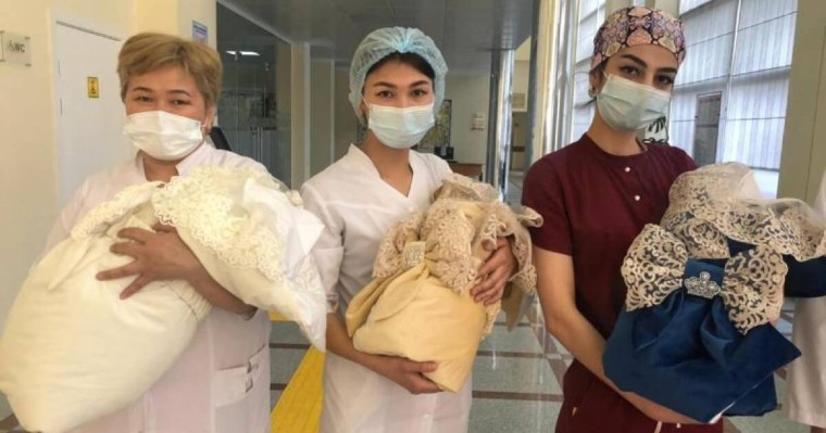 Шымкентте 28 жастағы әйел үшем туды