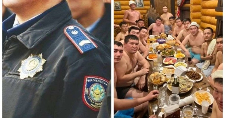 Саунадағы фотодан кейін семейлік полицейлер жұмыстан қуылды
