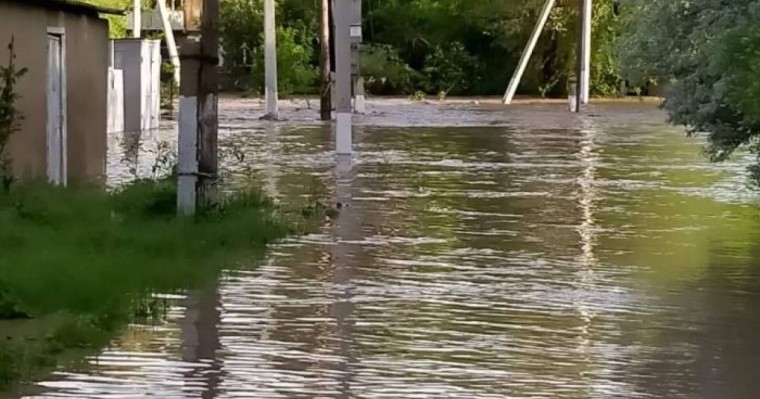 Түркістан облысында су басқан ауылдардағы жағдай туралы ақпарат жарияланды