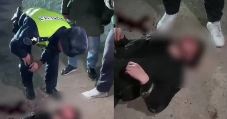 Ақтауда өтіп бара жатқандар қызды зорламақ болған ер адамды тұрғындар ұстап алды