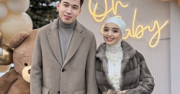 Абай Бегейдің ұлы мен келіні гендер пати жасады (видео)