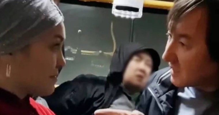 "Еспанов деген сайын": Жұлдызай мен Нұрлан Еспанов көпшіліктің алдында ұрсысып қалды (ВИДЕО)