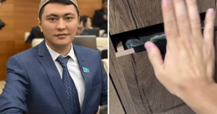 «Бұл елде басқа мәселе жоқ қой»: Депутат Дәулет Мұқаев іш киімдерін көрсетіп мақтанды (ВИДЕО)