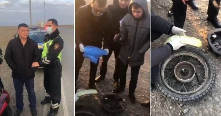 Атырауда есірткімен ұсталған полицейлердің видеосы пайда болды (видео)