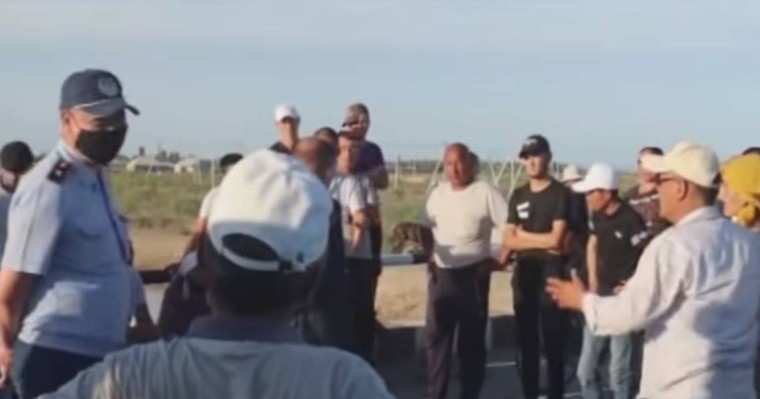 Қызылорда облысында карантинге жабылған ауыл тұрғындары наразылық білдірді - Қазақстан жаңалықтары