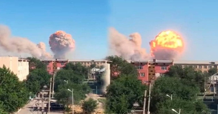 Арыстағы жарылыстың залалын бұрынғы әскери қызметкерлер төлейді