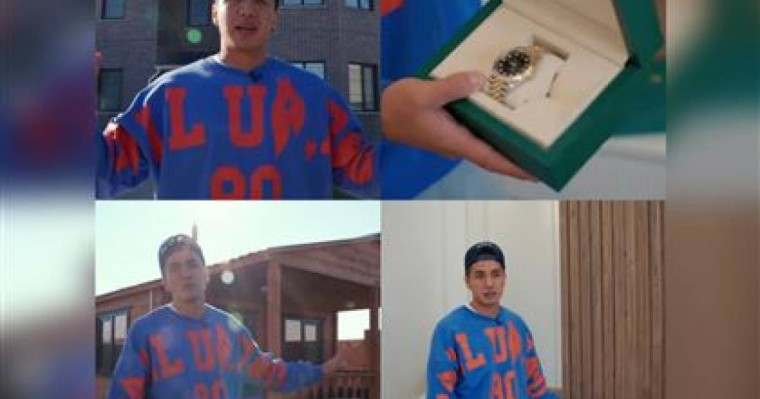 Монша 12 млн, сағат 24 млн, есік 5 млн: Блогер Жанәбілов Астанадағы зәулім үйін көрсетті