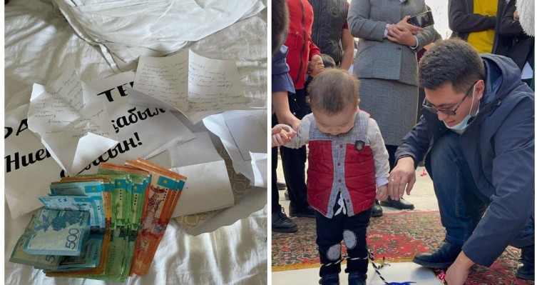 Дәулет Мұқаев екі жарым сағатта 104 баланың тұсауын кесті (видео)