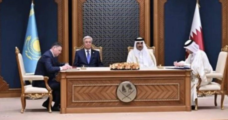Президент Қасым-Жомарт Тоқаев пен Қатар Әмірі бірқатар құжатқа қол қойды