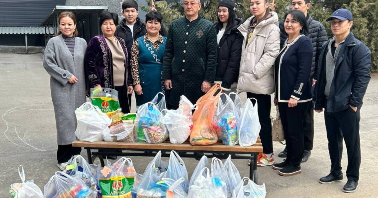 Қайырымдылық күні: "Игі істер" марафоны аясында жас спортшылар игі іс жасады