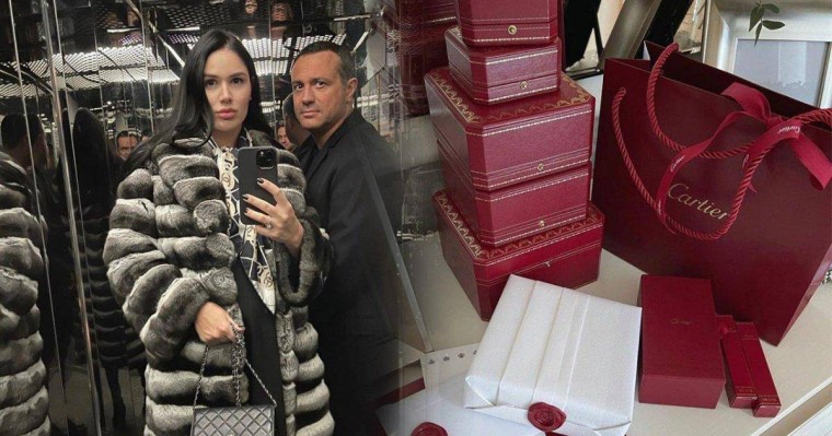 «Хан Шатырдың» бас директоры сүйіктісіне 16 млн теңгенің білезігін сыйлады (ВИДЕО)