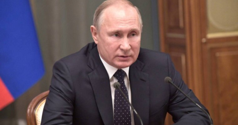 Путин Астанаға келді