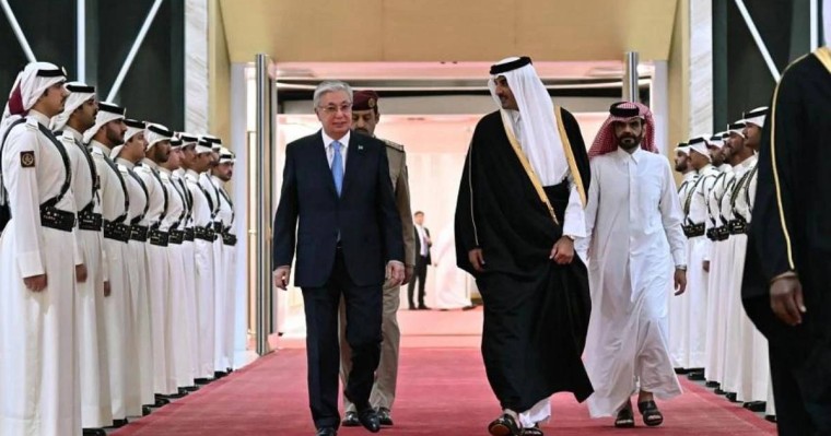 Тоқаев мемлекеттік сапармен Катарға барды