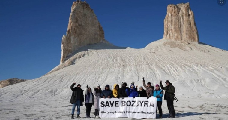 Бозжыра шатқалын қорғаушылар онлайн-петиция бастады