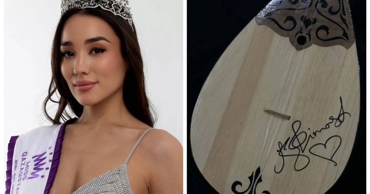 "Димаштың қолтаңбасы бар": "Қазақстан аруы өзіне берілген ерекше сыйлықты аукционға шығармақ