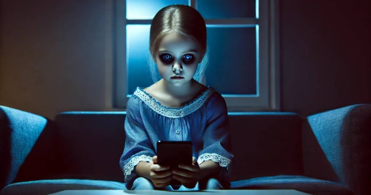 "Жын кірген": Tik Tok желісінде көп отыратын 7 жасар қыз ақыл-есін жоғалтып алған