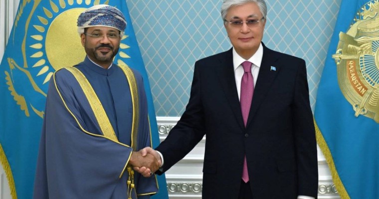 Мемлекет басшысы Оман Сыртқы істер министрі Бадр әл-Бусаидиді қабылдады