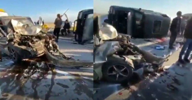 Алматы-Тараз тас жолында болған жантүршігерлік жол апатынан 5 адам зардап шекті