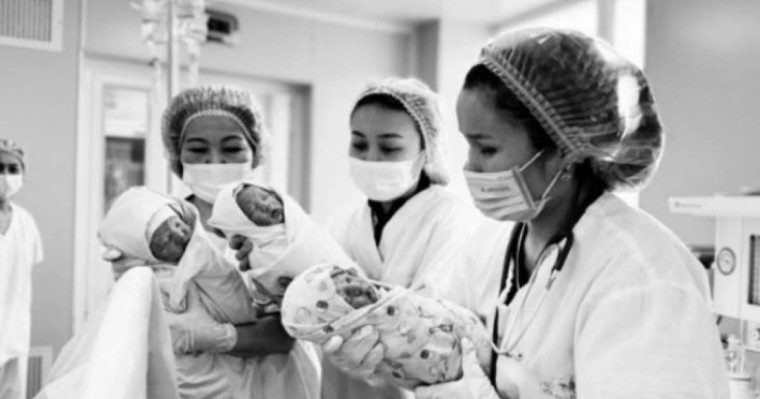 Астаналық әйел егіз баладан кейін үшем дүниеге әкелді