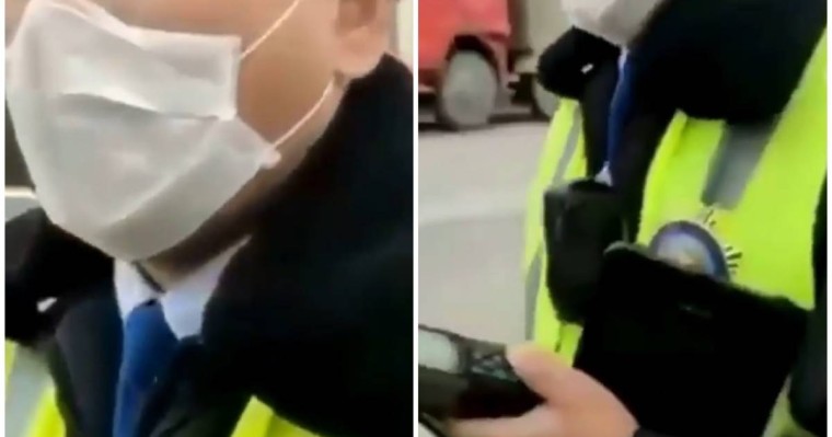 "Халыққа қызмет етпеймін!" деп шамданған полицейді жұрт жерден алып, жерге салды (видео)