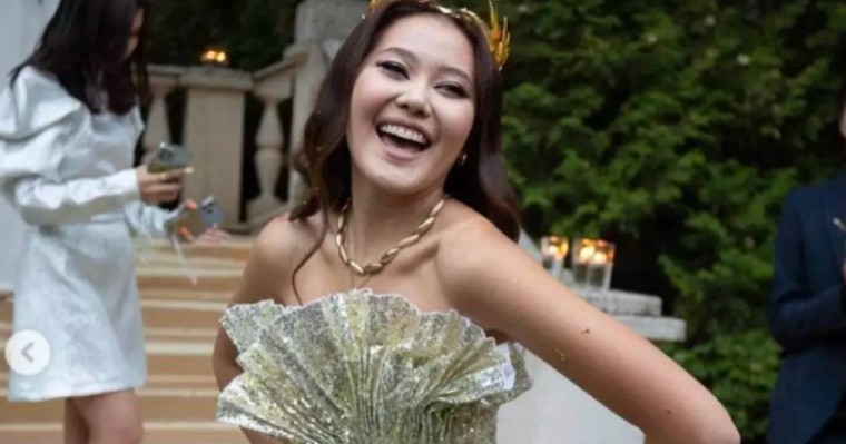 Отандық блогер туған күніне 21 миллион теңгенің көйлегін тіктіргені рас па