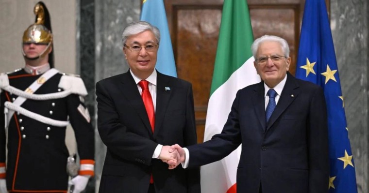 Тоқаев Италия президентімен келіссөздер жүргізді