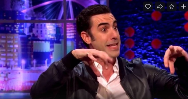 Қазақстандықтарға күлкім келеді: Борат көк туы бар елге жауап берді (видео)