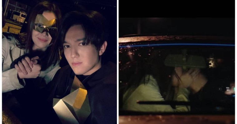 "Талып қала жаздадым". Сүйіктісі Димаштың ернінен сүйіп алды (видео)