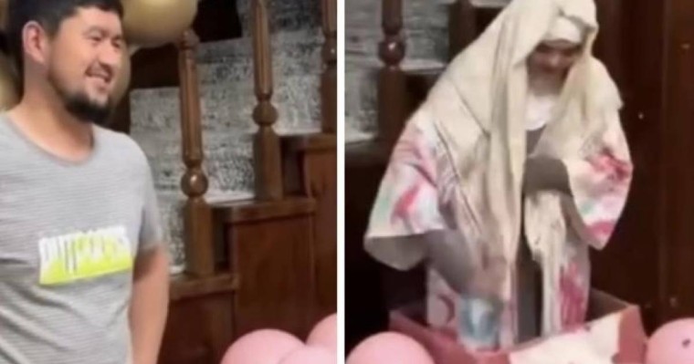 Қазақстандық әйелдің күйеуіне тоқал сыйлаған видеосы желіде қызу талқыға түсті (видео)