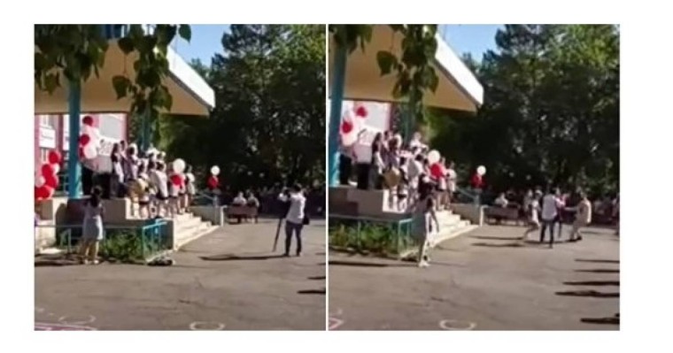 Соңғы қоңырауда талып құлған қазақстандық оқушы TikTokта жұлдызға айналды (видео)