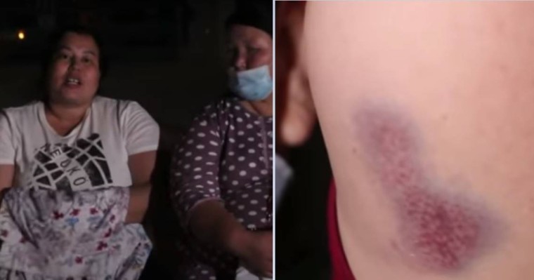 Қызылордалық көп балалы аналар: Әкімдікке жиналып мәселемізді айтқанда полицейлер соққыға жықты