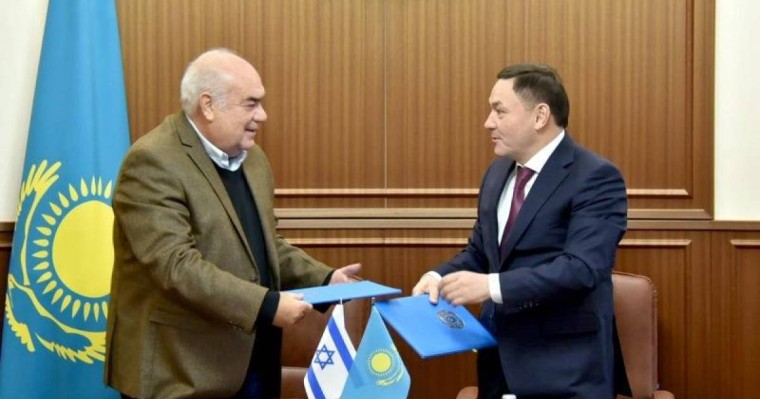 阿克莫拉州政府和以色列公司签署合作备忘录