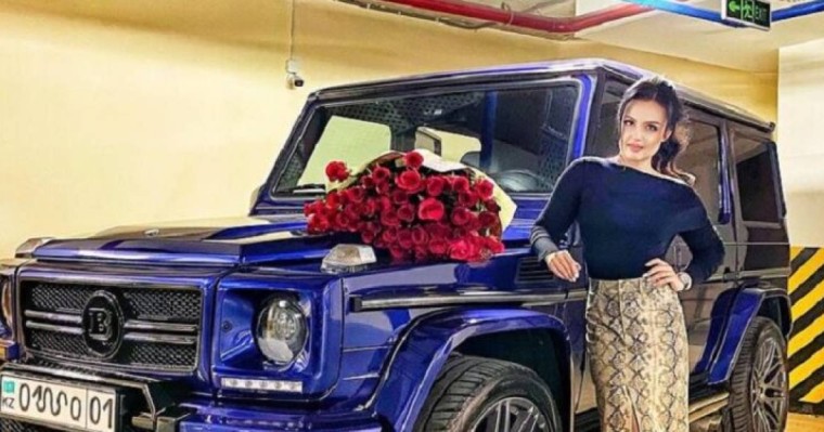 Анна Данченко сүйіктісінің "гелендвагенімен" жұртты таңғалдырды (фото)