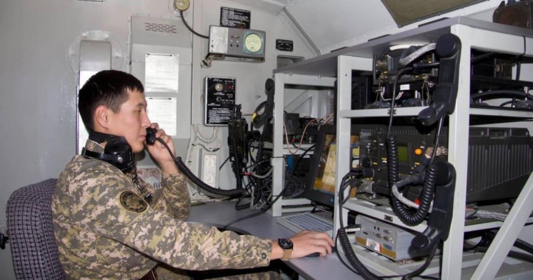 Әскери байланысшылар кәсіби мерекелерін атап өтуде