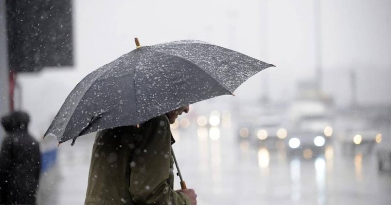 Қазақстанда жаңбыр аралас қар жауады