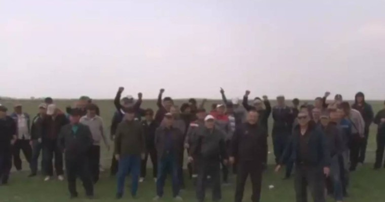 Қытай компаниясының жұмысшылары наразылыққа шықты