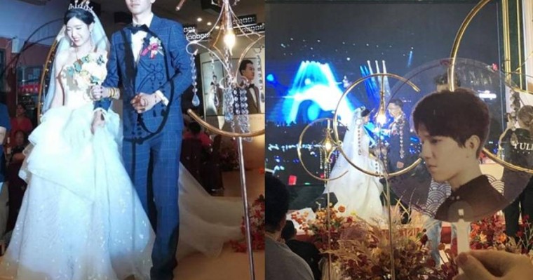 Қытайлық жас жұбайлар Димаштың құрметіне үйлену тойын өткізді