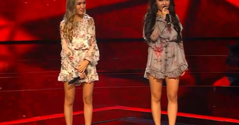 Қазақстандық егіз қыз "Түркия дауысы" жобасында әділқазыларды таңғалдырды (видео)