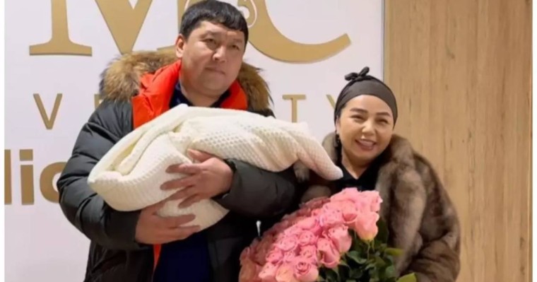 Бесінші сәбиін дүниеге әкелген Алтынай Жорабаева перзентханадан шықты (видео)