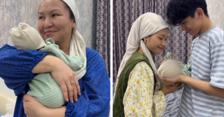 Маңғыстауға келін болған тайландық келін ұл туды