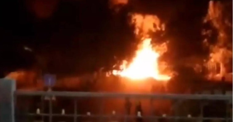 Алматыда Президент саябағы аумағында өрт шықты (видео)