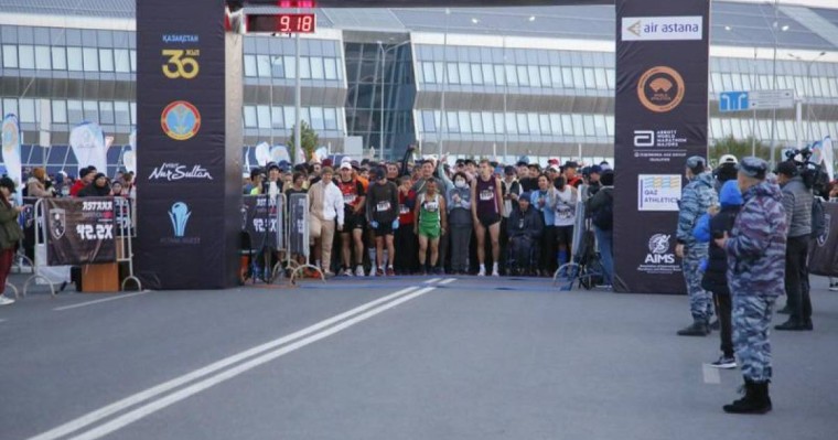 Astana Marathon-2021 марафоны өтіп жатыр