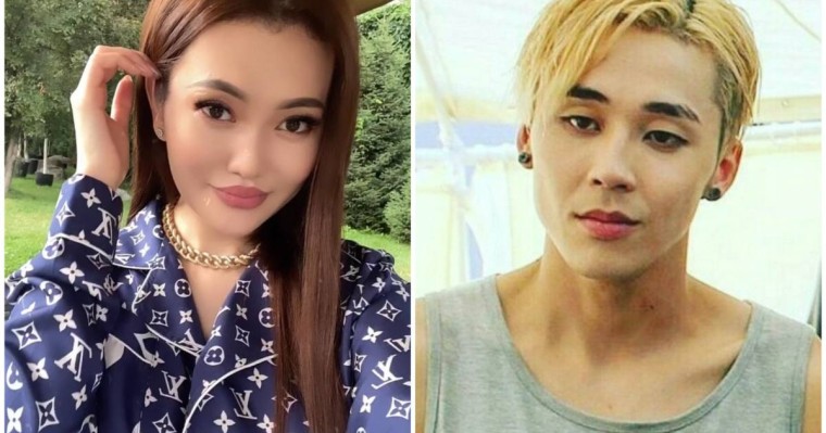 Ерке Есмахан мен A.Z құшақтасып жүр (Видео)