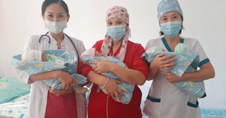 23 жастағы түркістандық келіншек 6 баланы дүниеге әкелді