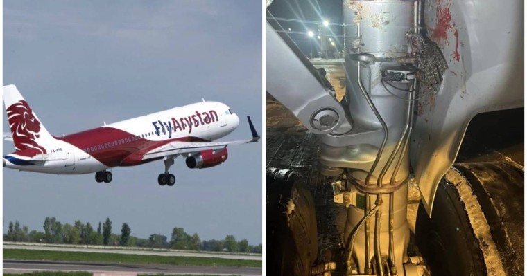 Орал-Астана бағытындағы ұшақ құстармен соқтығысты