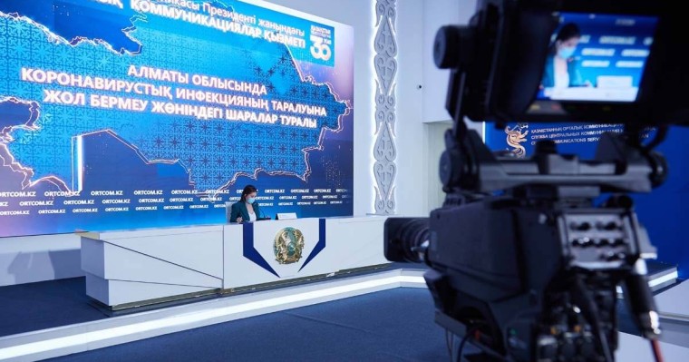 Алматылық Бас санитар брифингте ұятқа қалды