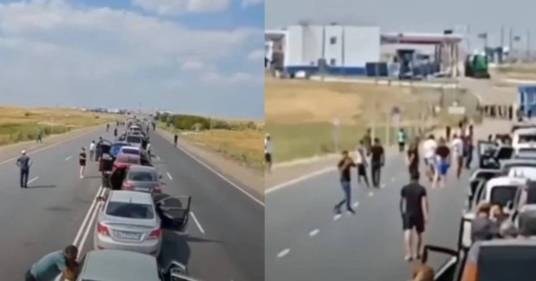 "Шеті көрінбейді": Қазақстан мен Ресей шекарасында ұзын-сонар кезек түзілген