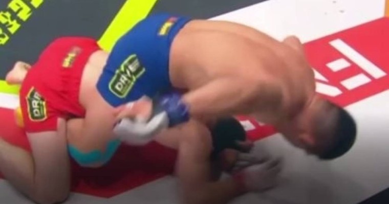 Қуат Хамитов ресейлік спортшыны тұншықтыру әдісімен жеңді – видео