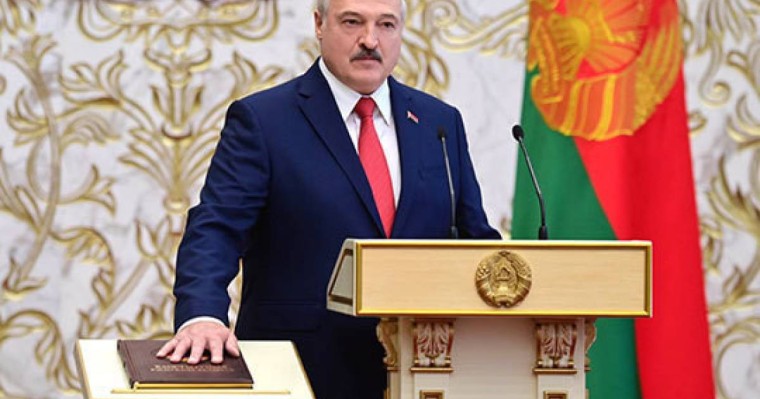 Бүгін Минскіде Лукашенконың құпия инаугурациясы өтті